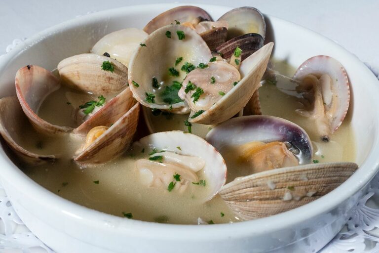 Almejas a la Marinera Restaurante La Rampa 768x512