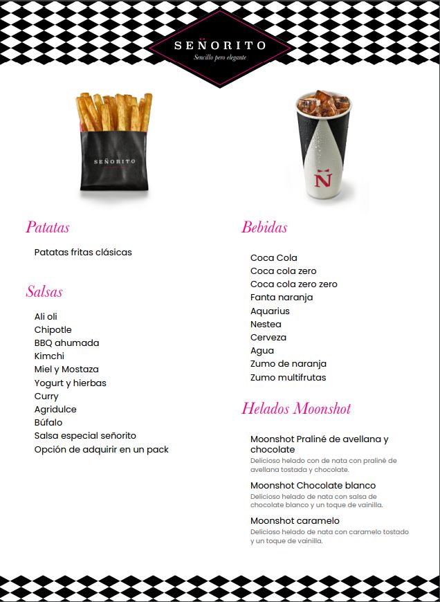 Carta Senorito Donosti 2