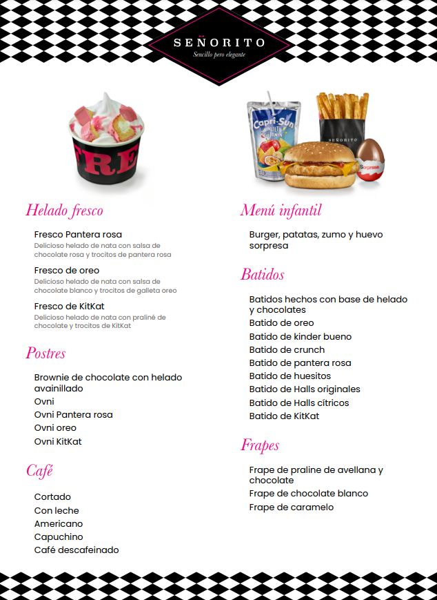 Carta Senorito Donosti 3