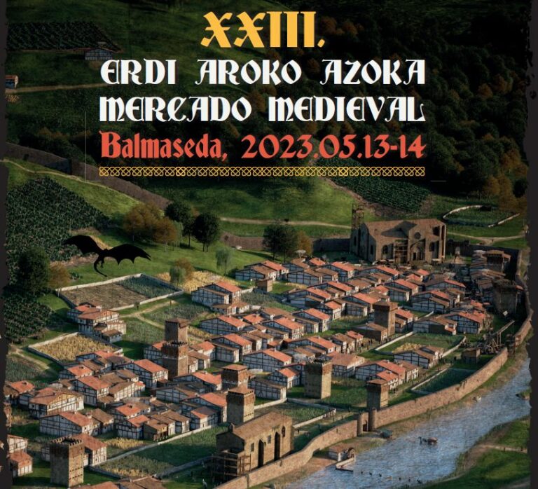 Mercado Medieval Balmaseda 2023 768x698
