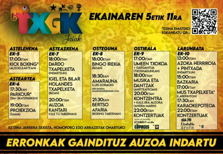 Fiestas Txagorritxu 2023 768x532