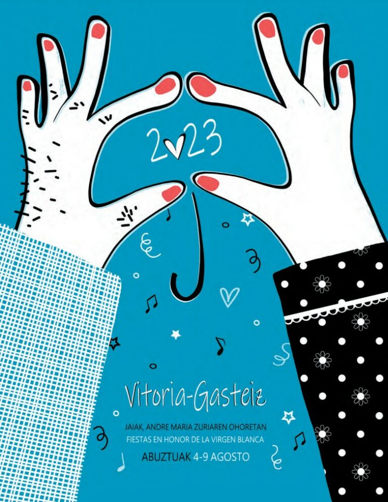 Fiestas de Vitoria Virgen Blanca 768x995